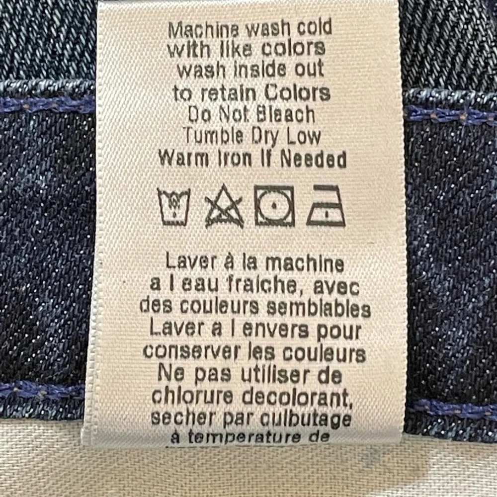 Big Star Nova XVI 18 Remy Boot Cut Mid-Dark Wash Blue Jeans Size 28R